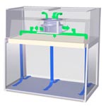 ESCO | Laminair Flow Kabini | Esco Laminar Flow Clean Benches - Airstream Vertical - 1